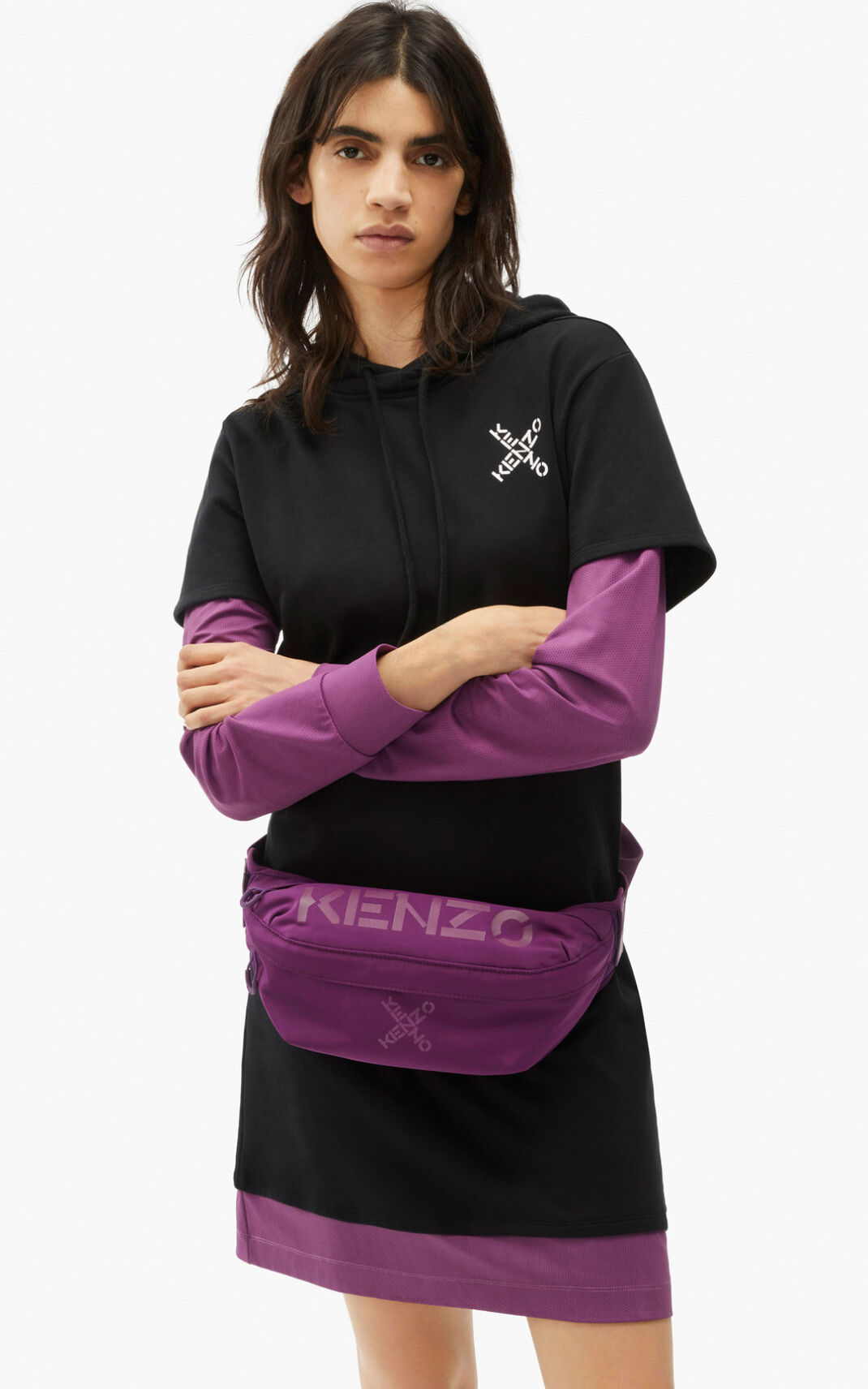 Kenzo Sport Riñonera Mujer Moradas | 5917034-EV